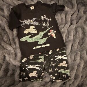 Star Wars x Hanna Andersson Black Pajama Set